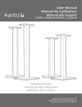 Kanto SP26PL Speaker Stands User manual