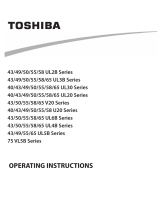Toshiba 58UK4B63DB User manual