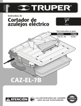 Truper CAZ-EL-7B Owner's manual
