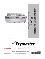 Frymaster 2836 Series Electric Fryers User manual