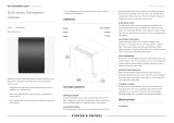 Fisher & Paykel DW60UN4B2 Quick start guide