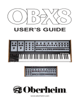 Oberheim OB-X8 User guide