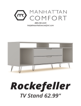Manhattan Comfort Rockefeller 4-Piece TV Stand Living Room Set Assembly Manual