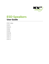 KV2 Audio ESD10 User guide