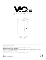 dBTechnologies VIO X310 Owner's manual