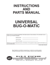 BUG-O Universal Bug-O-Matic Owner's manual