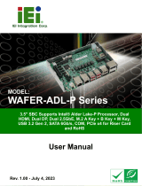 IEI Integration WAFER-ADL-P User manual