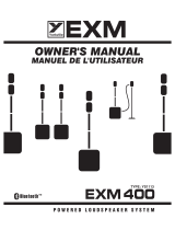 YORKVILLE EXM400 Owner's manual