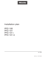 Miele PFD 101 U Installation Diagram
