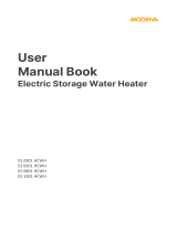 Modena Electric Storage Water Heater ES 1001 HCWH  Owner's manual