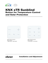 Elsner KNX eTR 201/202 Sunblind User manual