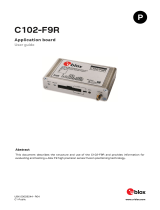 u-blox C102-F9R User guide