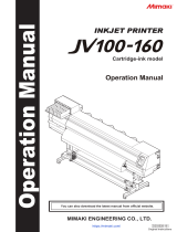 MIMAKI JV100-160 Operating instructions