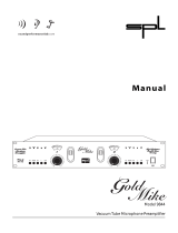 Sound Performance Lab GoldMike 9844 Owner's manual