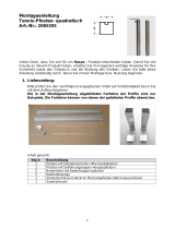 Haspo Aluminium Tennis Posts User manual