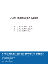 Dinstar 1S1O/2S2O/2O Installation guide