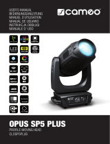 Cameo OPUS® SP5+ User manual