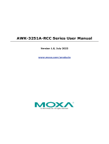 Moxa AWK-3251A-RCC Series User manual