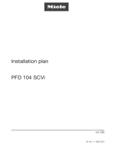Miele PFD 104 SCVi XXL Installation Diagram