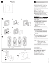 Schneider Electric Intermediate Switch Module Instruction Sheet