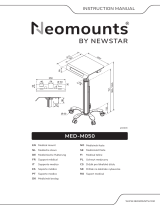 Neomounts MED-M050 Medical Mount Cart User manual