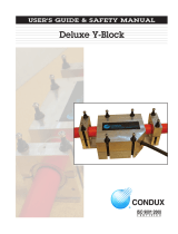 Condux Y-Block Owner's manual