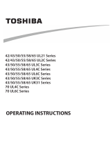 Toshiba 65UK3163DB Quick start guide