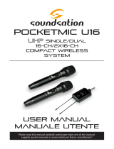 soundsation POCKETMIC U16HH-A1 User manual