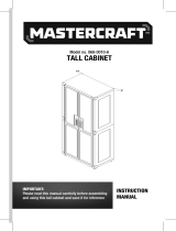 MasterCraft 2-Door Tall Cabinet Owner's manual