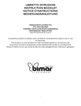 Bimar HP128 Operating instructions