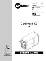 Miller Coolmate 1.3 User manual
