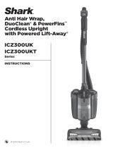 Shark ICZ300UK Cordless Upright User manual