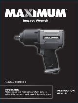 Maximum Impact Wrench Owner's manual