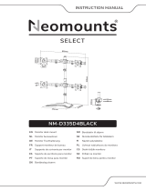 Neomounts NM-D335D4BLACK User manual