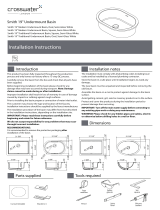 Crosswater SMI-UM1913-TSQ-WH Installation guide