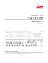 IDK MSD-6204 Dan User guide