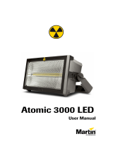 Martin Atomic 3000 LED User manual