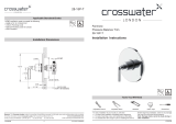 Crosswater 28-15P-T-PC Installation guide