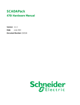 Schneider Electric SCADAPack 470i Hardware User guide