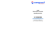 Checkline Advent Tachometers Series User manual