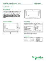 Schneider Electric D01628GB4 MCOX Control Unit Instruction Sheet