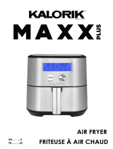 KALORIK MAXX Plus 7 Quart Digital Air Fryer User manual