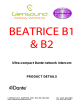 Glensound Beatrice B1&2 Owner's manual