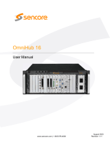 Sencore OmniHub 6/16 User manual