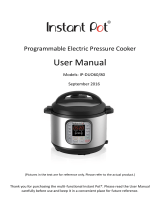 Instant Pot IP-DUO60 User manual