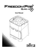 CHAUVET DJ Freedom Par Quad-4 IP User manual