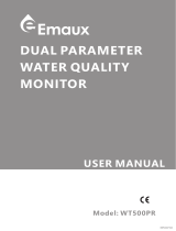 emaux Dual Parameter Water Quality Monitor WT500 Series User manual