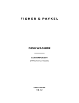Fisher & Paykel DW60FC1X2 User manual