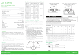 Schneider Electric ZV Series Zone Valve Assemblies Instruction Sheet