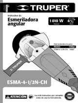 Truper ESMA-4-1/2N-CH Owner's manual